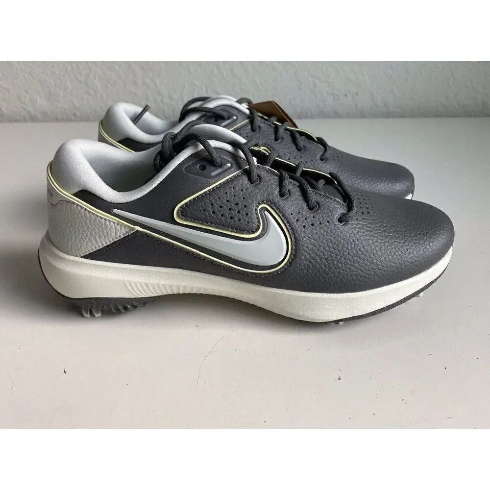 Nike Victory Pro 3 Golf Shoes Smoke Gray White‎ DV6800-001 Men’s Size 8.5 NEW - Picture 5 of 12